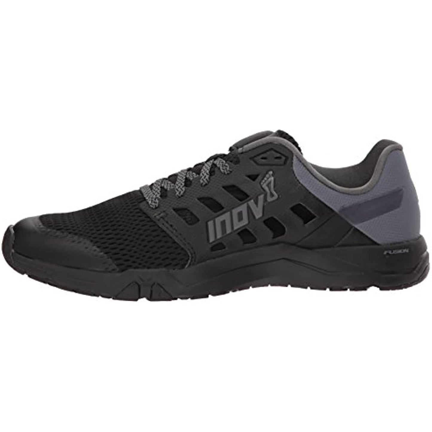 Inov-8 Men's All Train 215 Cross Trainer, Black/Grey, 7 M US