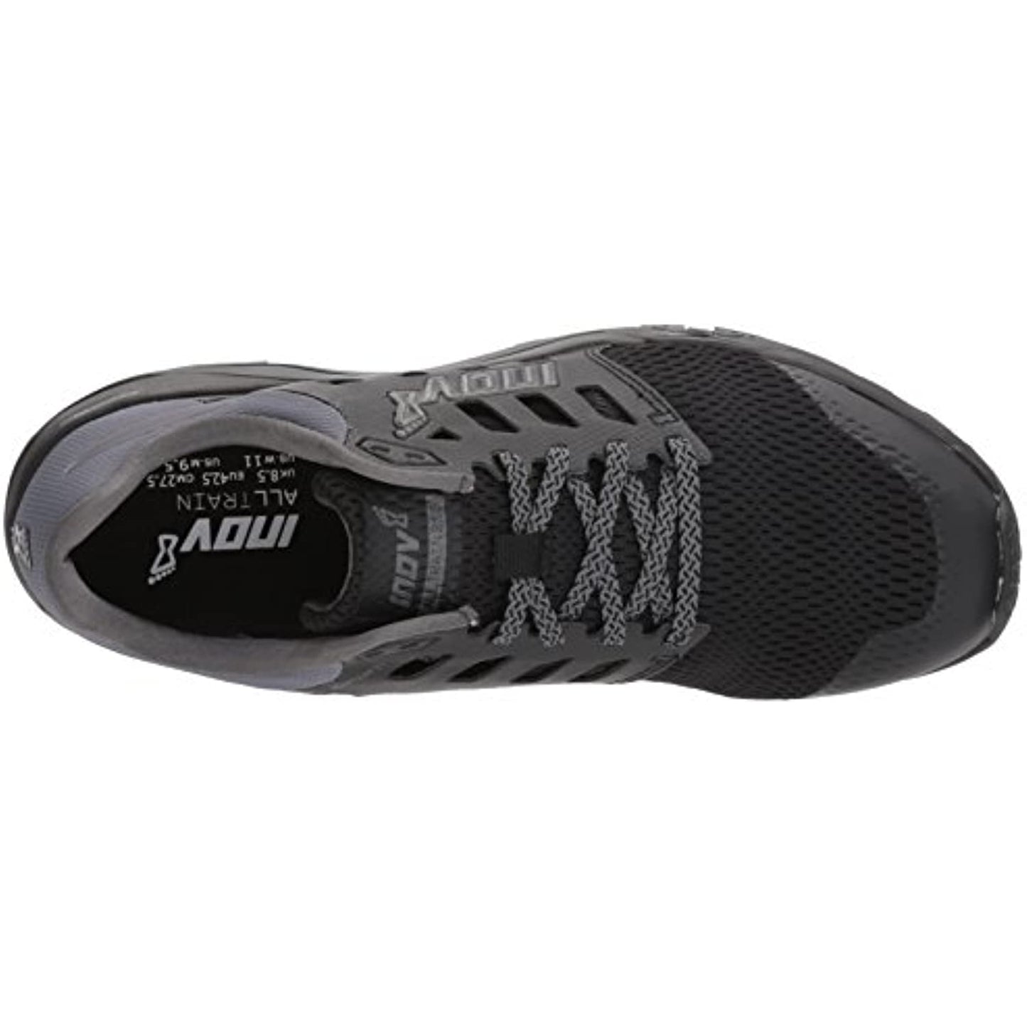 Inov-8 Men's All Train 215 Cross Trainer, Black/Grey, 7 M US