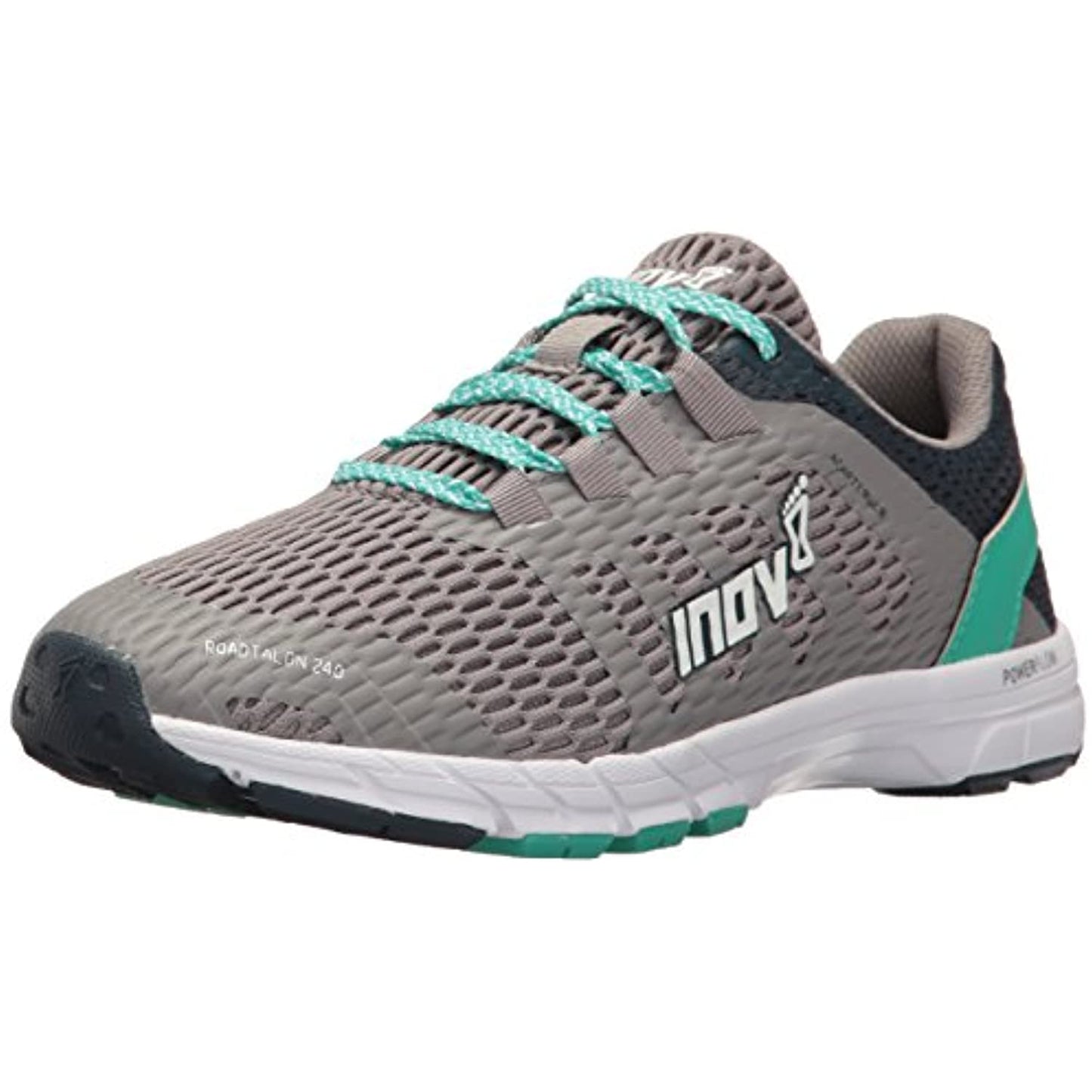 Inov-8 Men's ROADTALON 240 Road Running Shoe, Grey/Navy/Teal