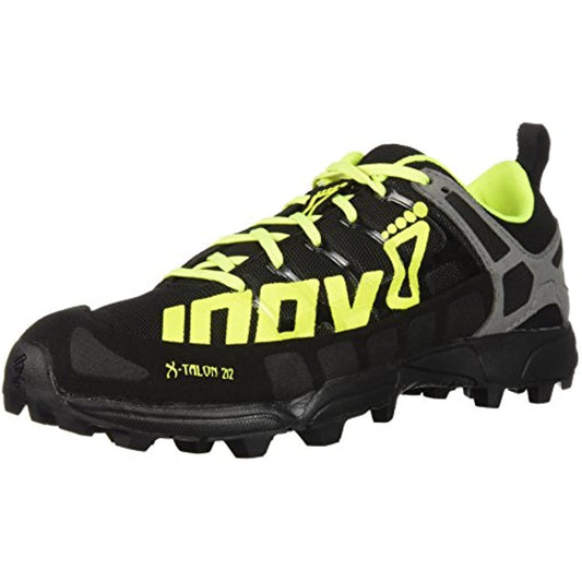 Inov-8 X-Talon 212 Trail Running Shoe, Black/neon Yellow/Grey