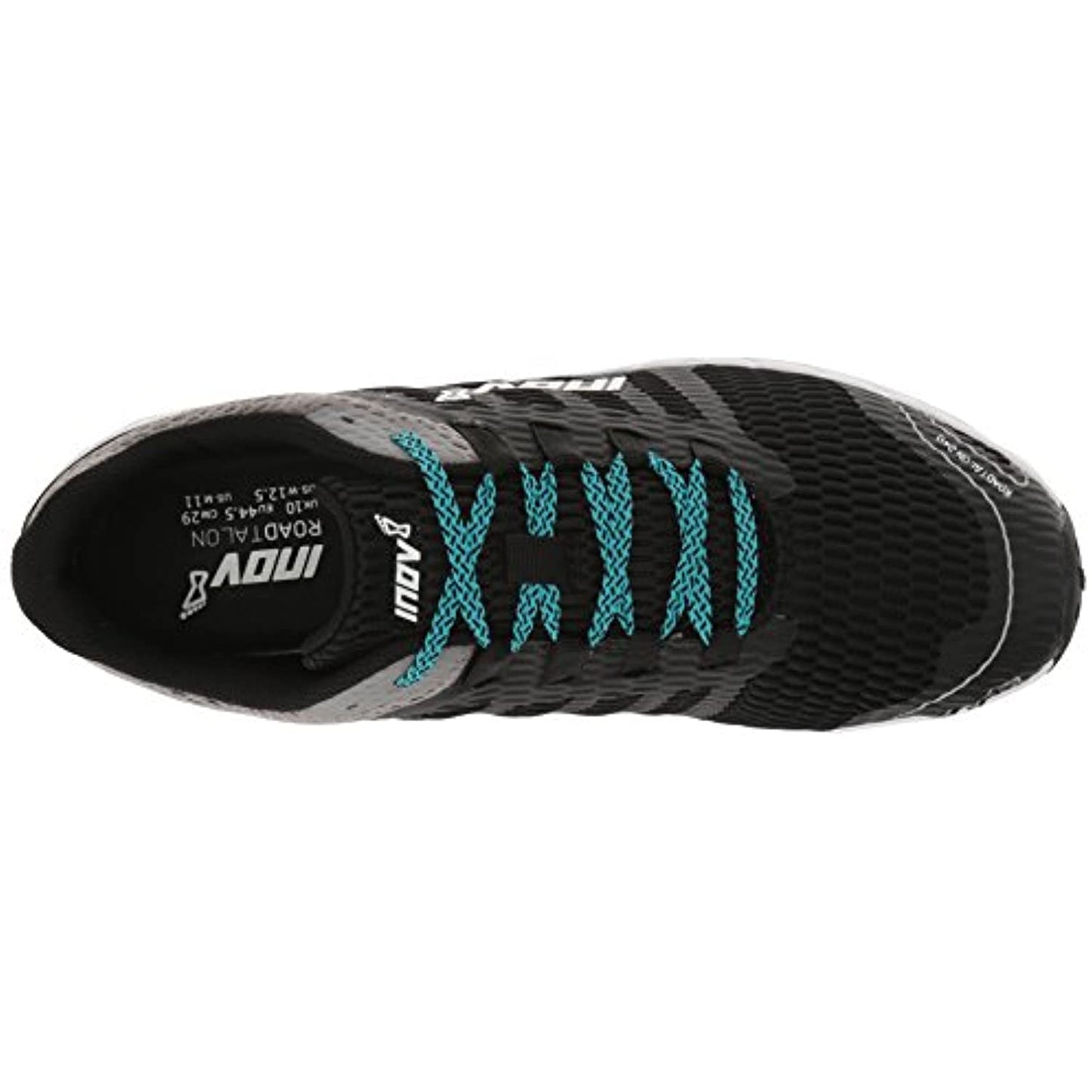 Inov-8 Men's ROADTALON 240 Road Running Shoe, Black/Grey/Blue, 9 C/D US