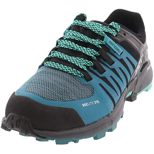 Inov-8 Womens Roclite 315 Knit Fitness Running Shoes Teal/Black
